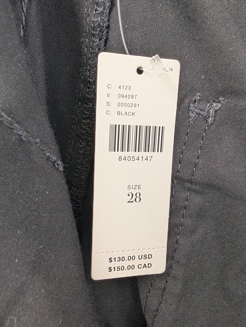 NWT Anthropologie Maeve The Colette Wide-Leg Pants | Size 28 | Black Full Length - Picture 11 of 14